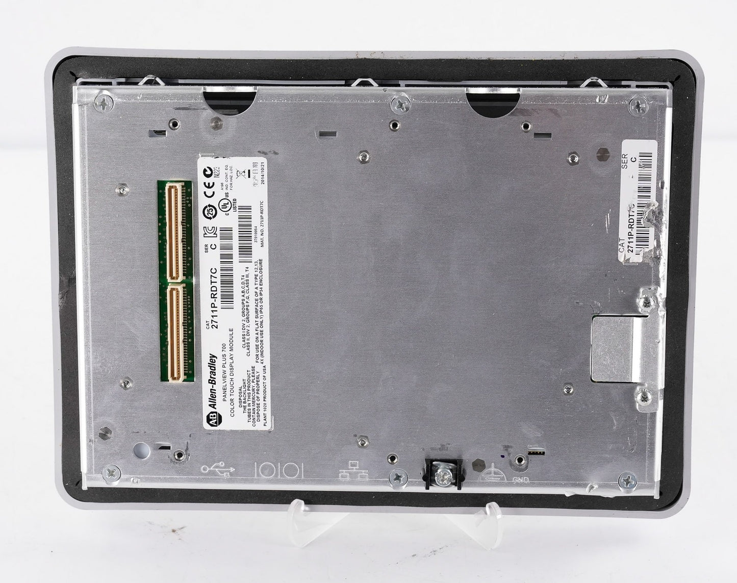 Allen Bradley 2711P-RDT7C /C PanelView Plus 700 Color Touch Module 2711PRDT7C