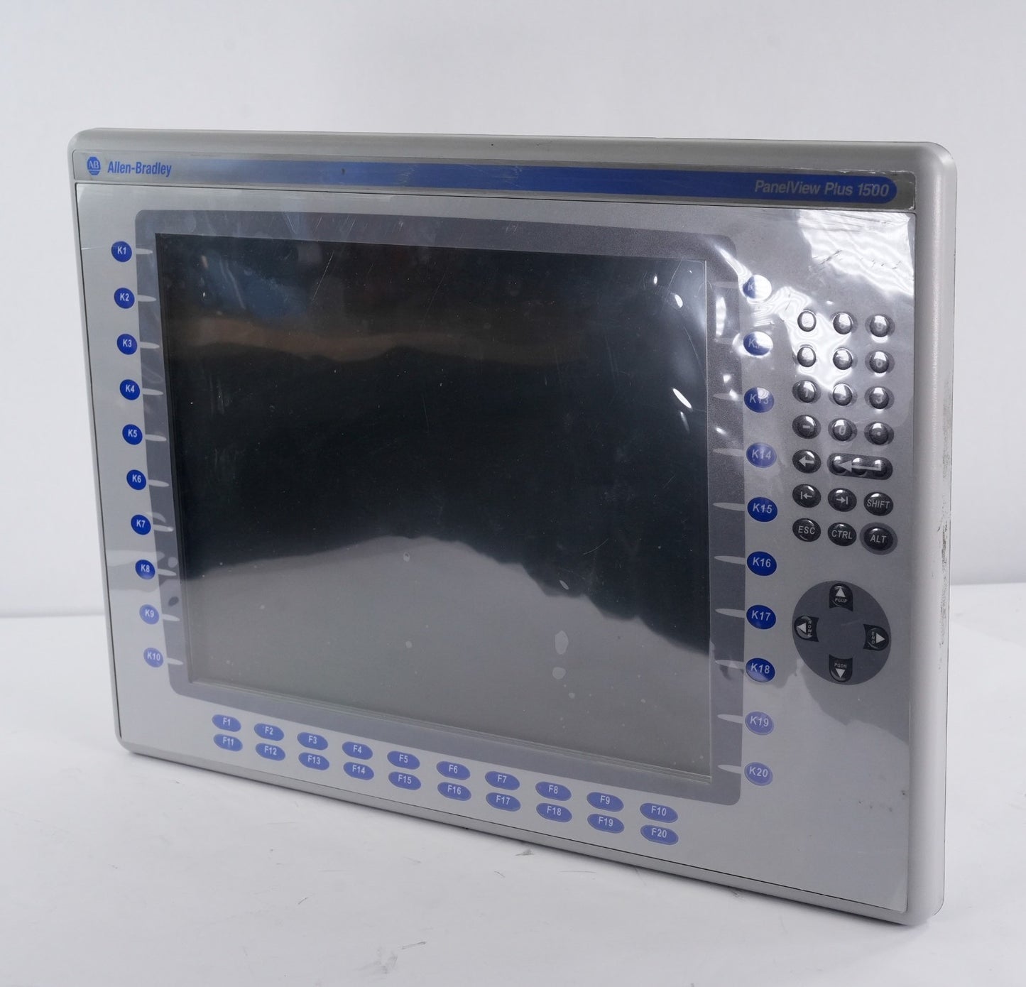 Allen Bradley 2711P-K15C4D1 /A Panelview Plus 1500 Terminal + RP1/E 2711p-RDK15C