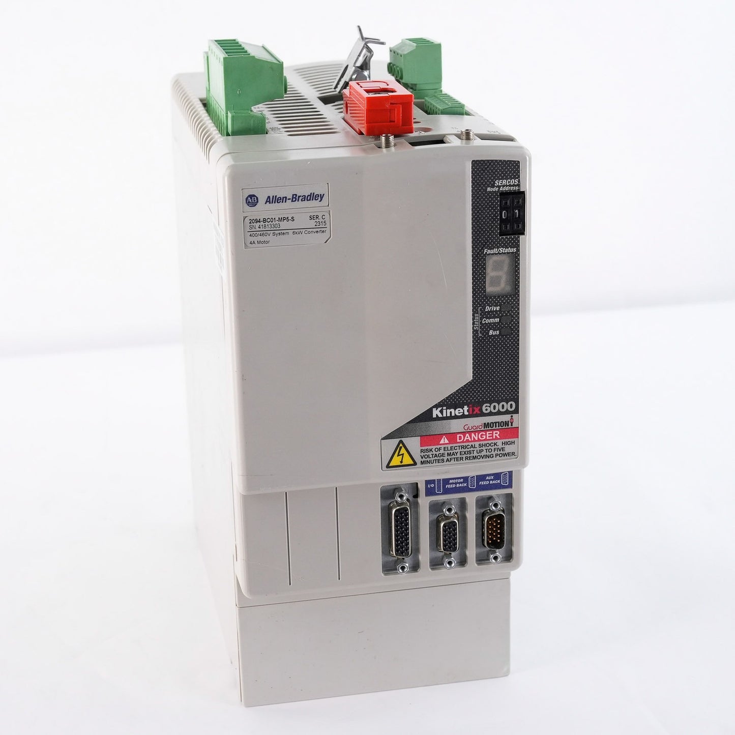 Allen Bradley 2094-BC01-MP5-S /C Kinetix 6000 Integrated Axis Module 6kW/4A