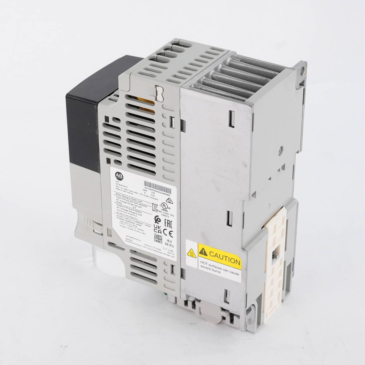 Allen Bradley 22F-B4P2N103 Ser A PowerFlex 4M AC Drive 240V 3PH 0.75kW 1HP