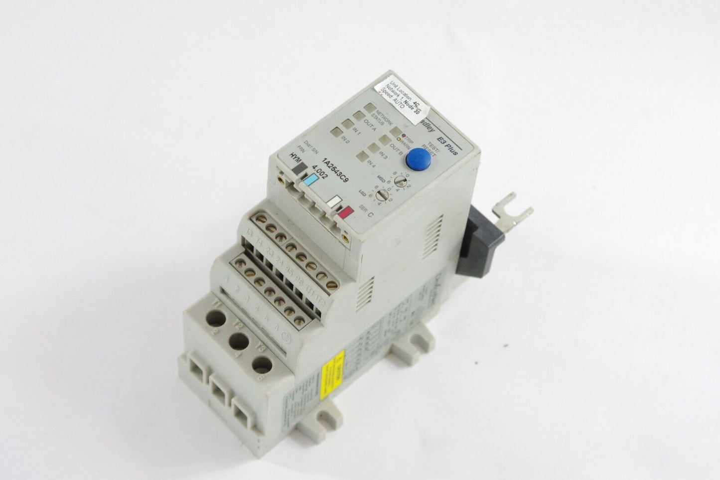 Allen-Bradley 592-EC2AC Ser C Overload Relay E3 Plus