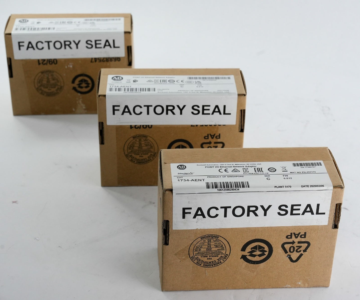 Allen Bradley 1734-AENT /C Point I/O Ethernet Network Adaptor - Sealed Surplus