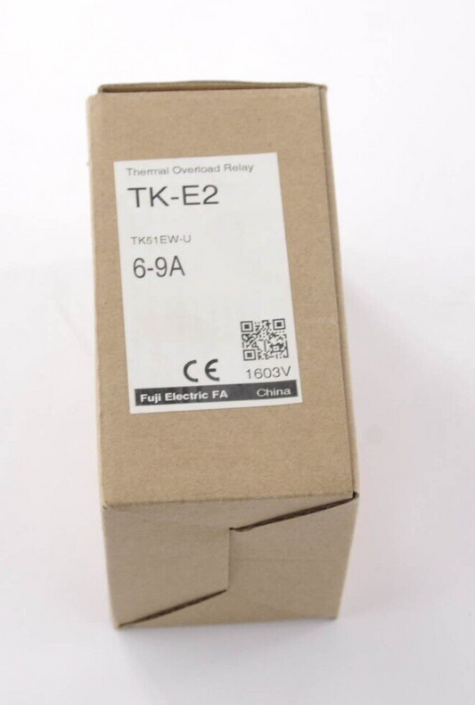 FUJI ELECTRIC TK-E2-900 / TKE2900 TK51EW-U / TK51EWU Thermal Overload Relay 6-9A