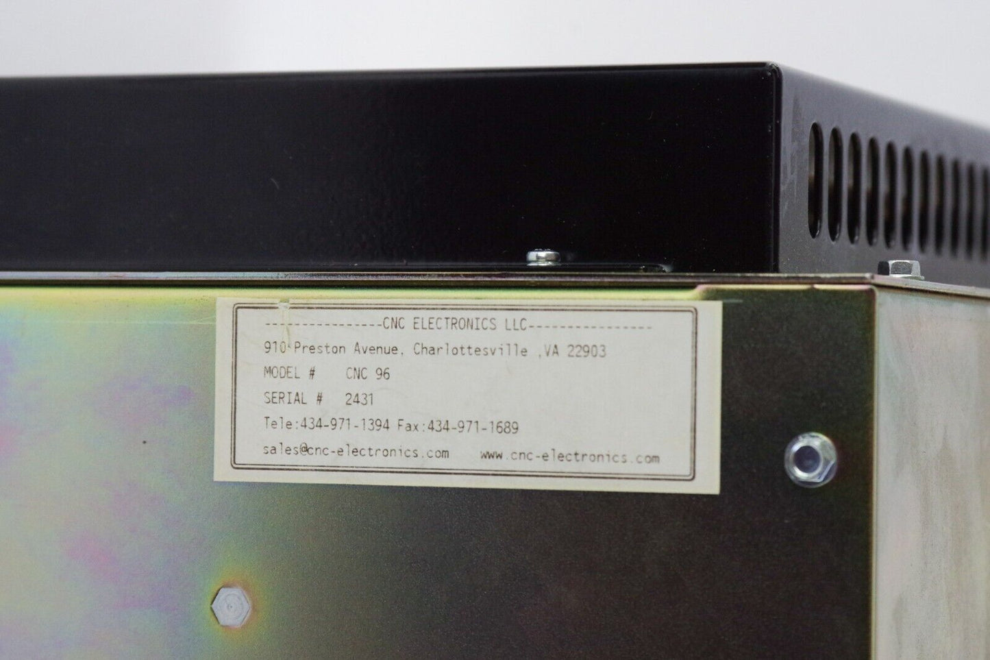 Fanuc Toshiba A61L-0001-0096 CNC96 LCD Upgrade by CNC Electronics Inc 100088026