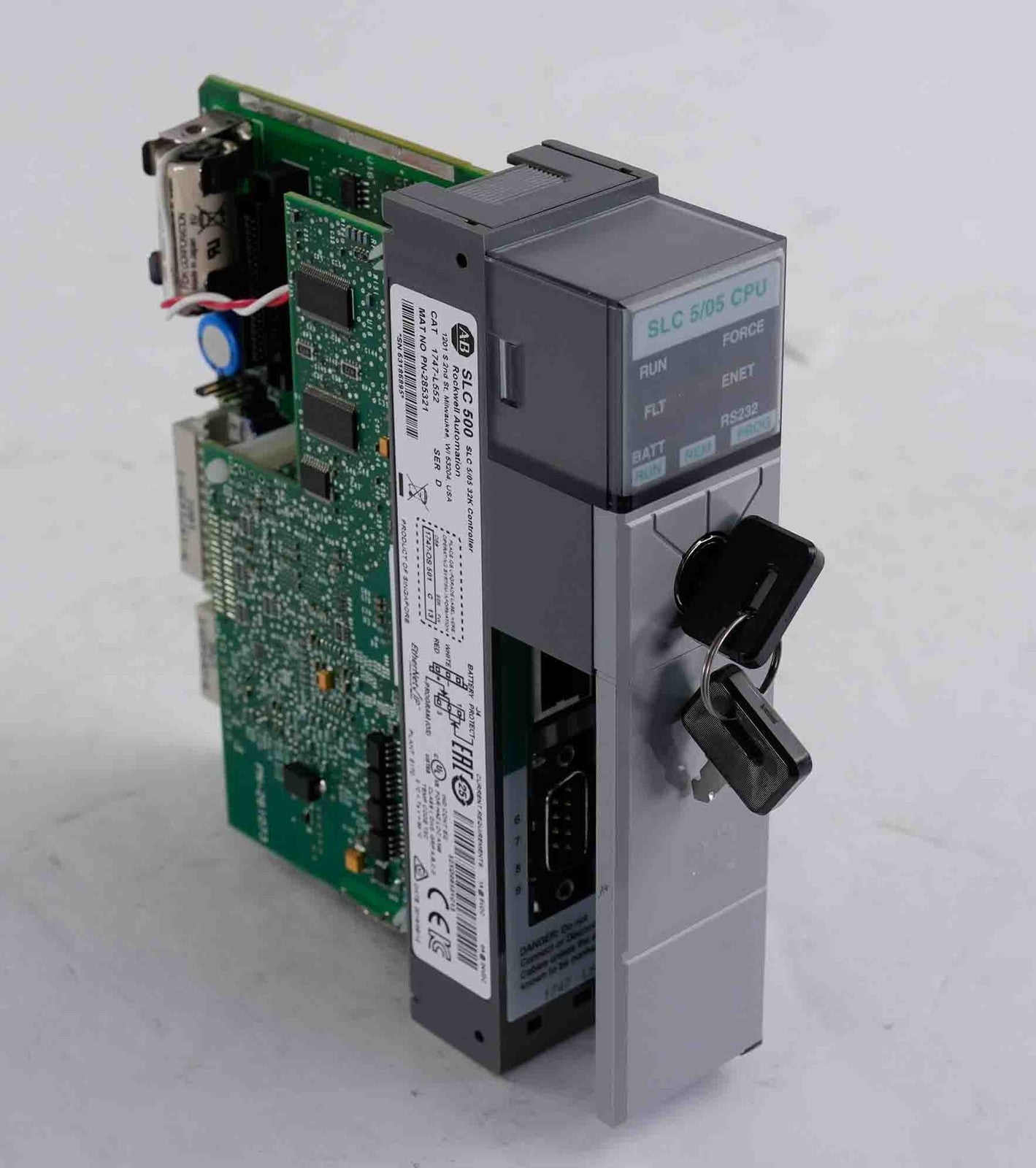 Allen Bradley 1747-L552 /D SLC 5/05 CPU Processor 32K Memory - Refurbished