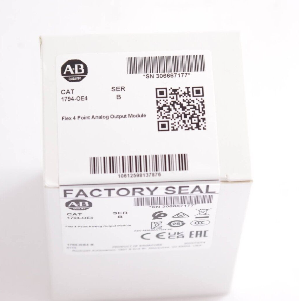 Allen Bradley 1794-OE4 / 1794OE4 Ser B Flex 4 Point Analog Output Module