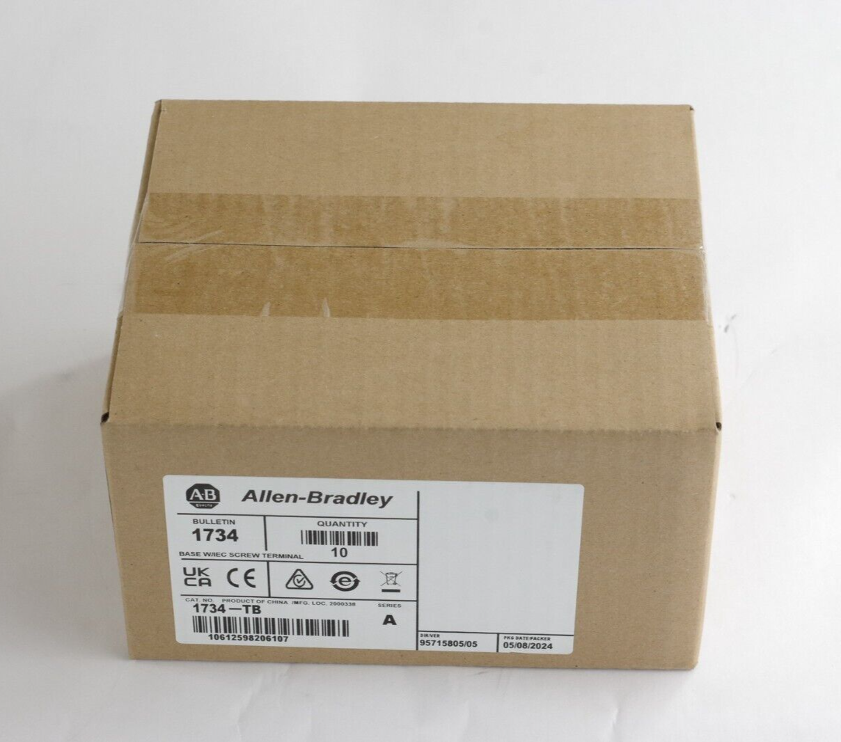 Allen Bradley 1734-TB SER A POINT I/O Module Terminal Base Sealed Surplus