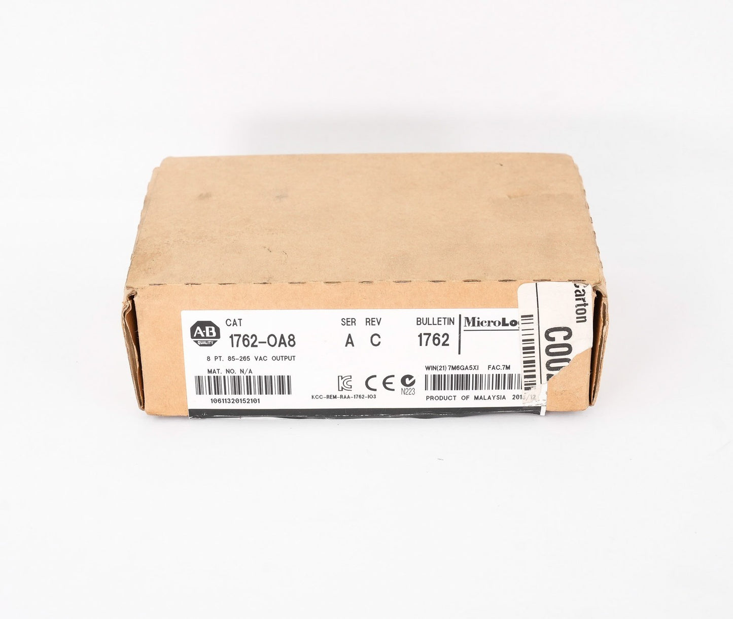 Allen Bradley 1762-OA8 /A MicroLogix 8-Pt Digital Output Module - Open Box