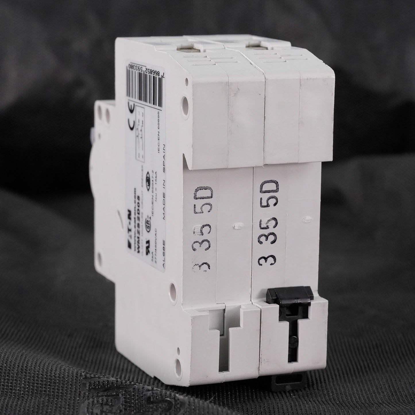 EATON WMZS2D05 2-Pole Miniature Circuit Breaker 5A 480Y/277VAC