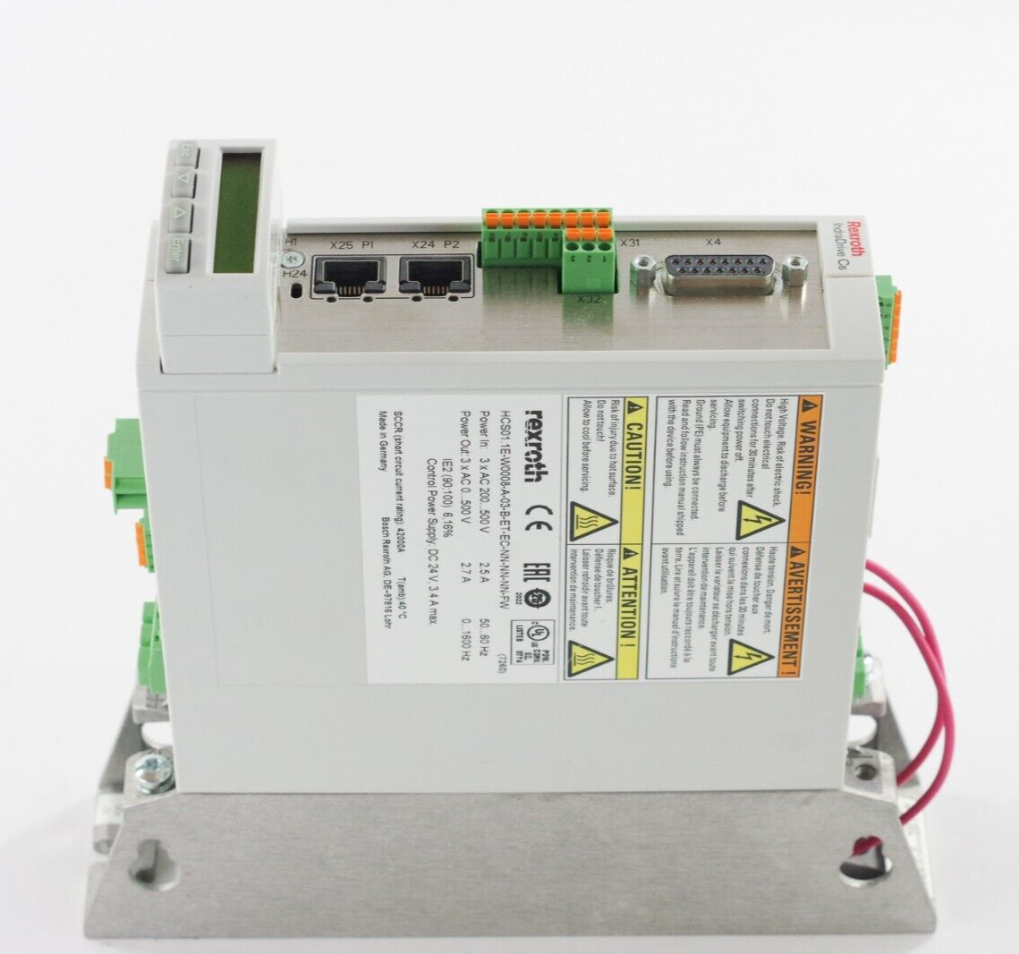 Rexroth HCS01.1E-W0008-A-03-B-ET-EC-NN-NN-NN-FW Servo Drive