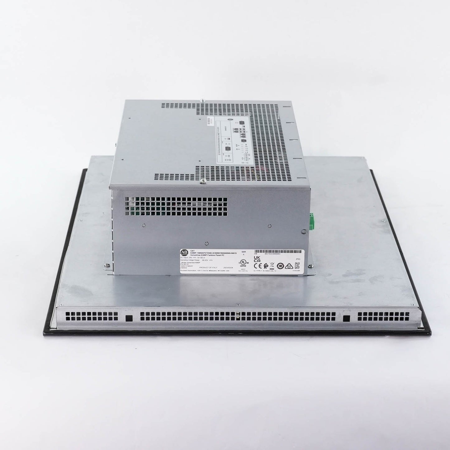 Allen Bradley 6300P-190BAPSTDNB-3CBBW19NNNBNN-NN1S /A VersaView 6300P Panel PC