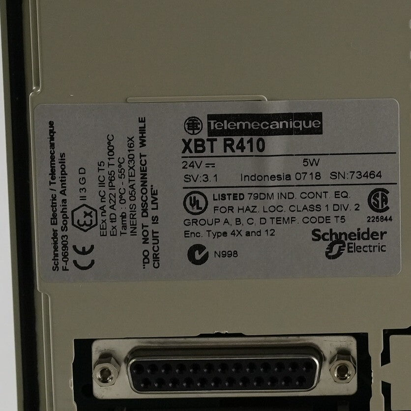 Schneider Electric XBT-R410 Magelis Telemecanique HMI - Open Box