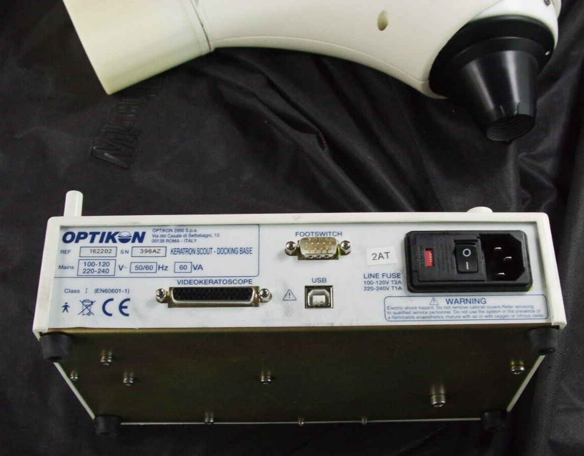 Optikon 2000 KERATRON Corneal Topographer - FOR PARTS