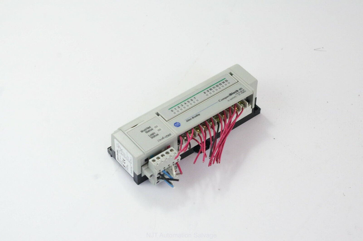 Allen Bradley 1791D-0B16P /D Ser D Compact Block Base Module / 1791D-OB16P