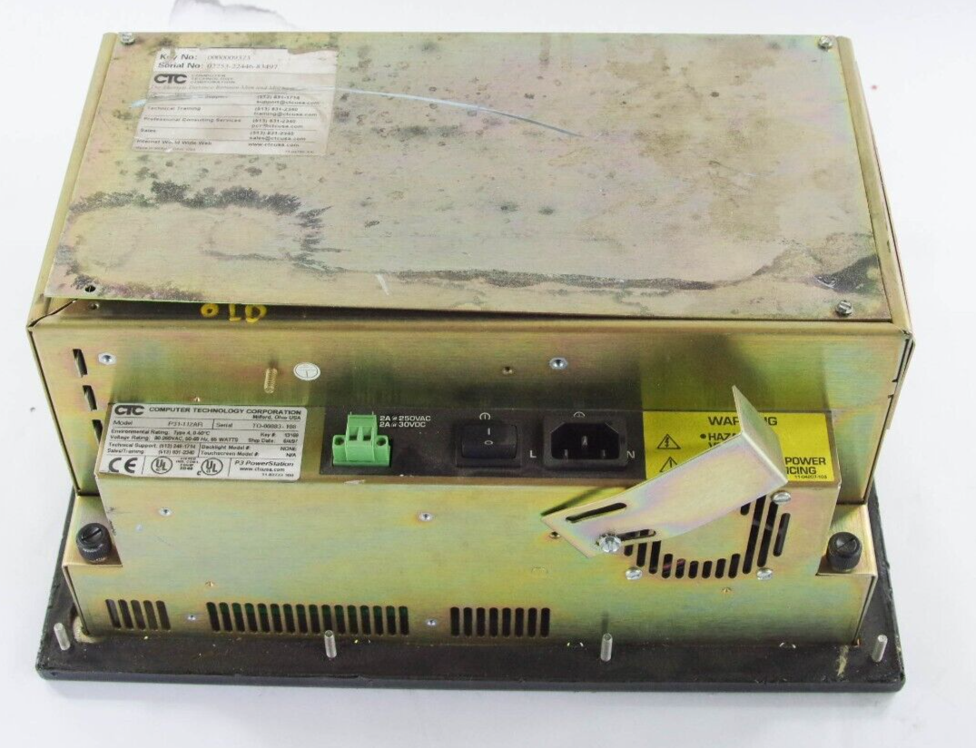 CTC P31-112AR / P31112AR Industrial Computer Workstation - For Parts or Repair