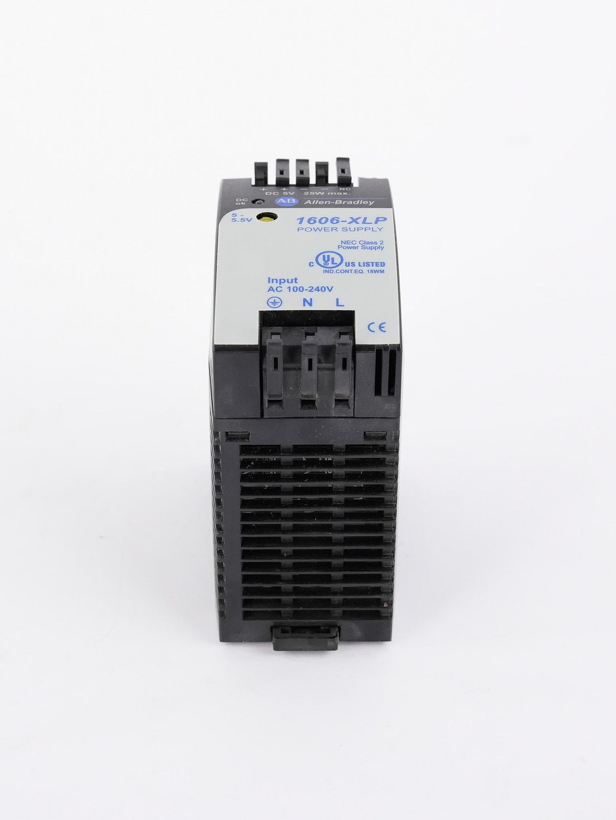Allen Bradley 1606-XLP25A /A Power Supply 5V 25W 5A 100-240V 1606XLP25A