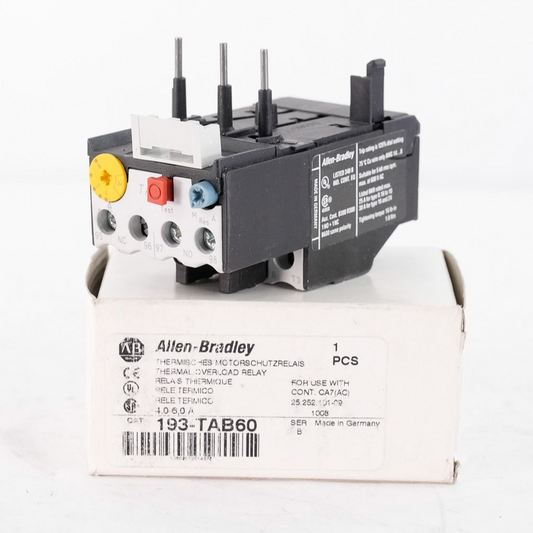 Allen Bradley 193-TAB60 Solid State Overload Relay 193TAB60 - Open Box