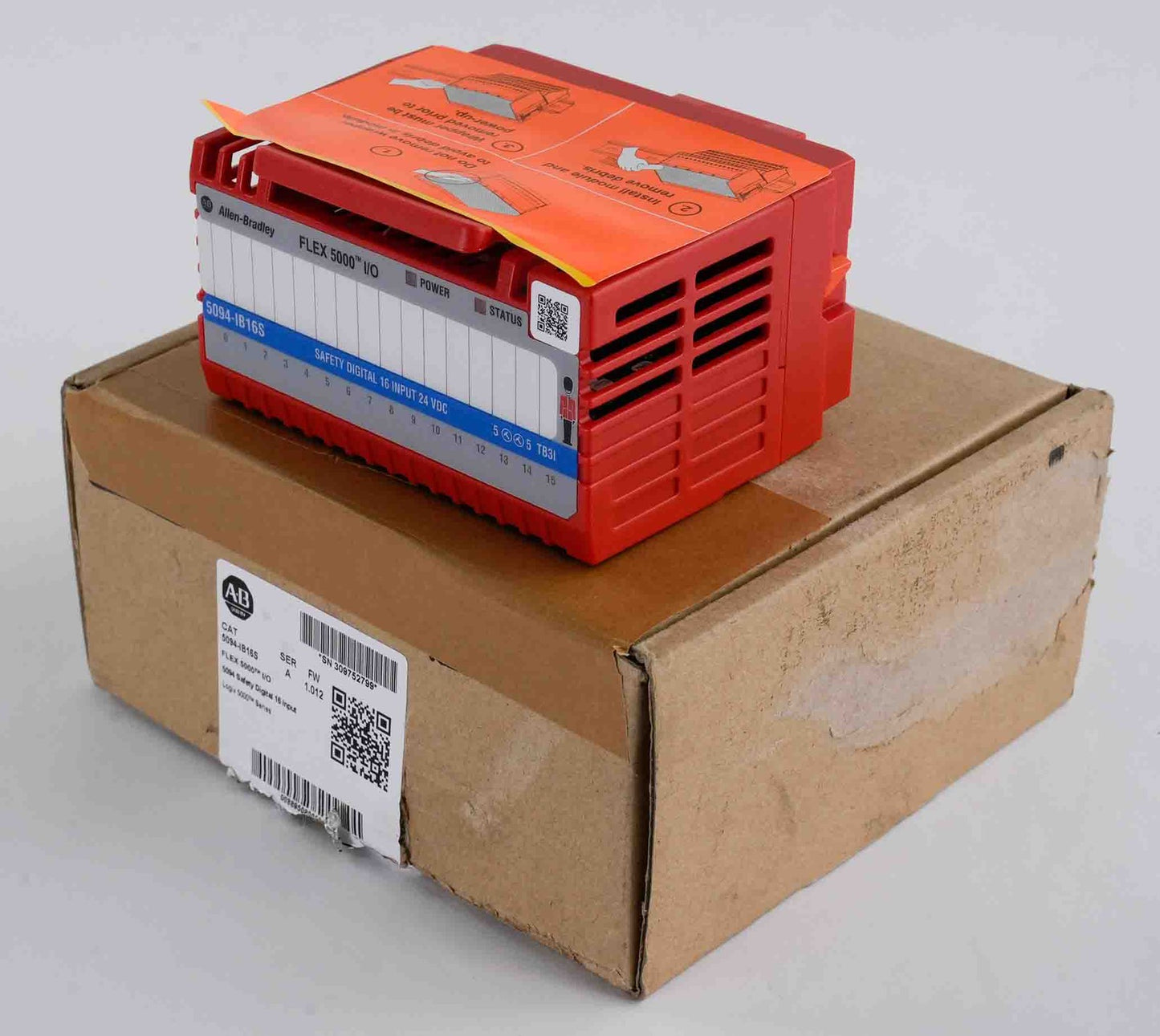 Allen Bradley 5094-IB16S /A Flex 5000 16-Point Digital Input Module - Open Box