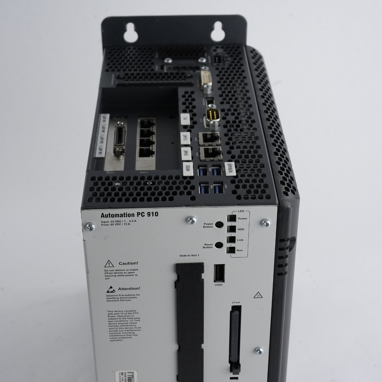 B&R Automation PC 910 5PC910.SX02-00 Rev K0 / 5Y4RF315000080-001 Industrial PC