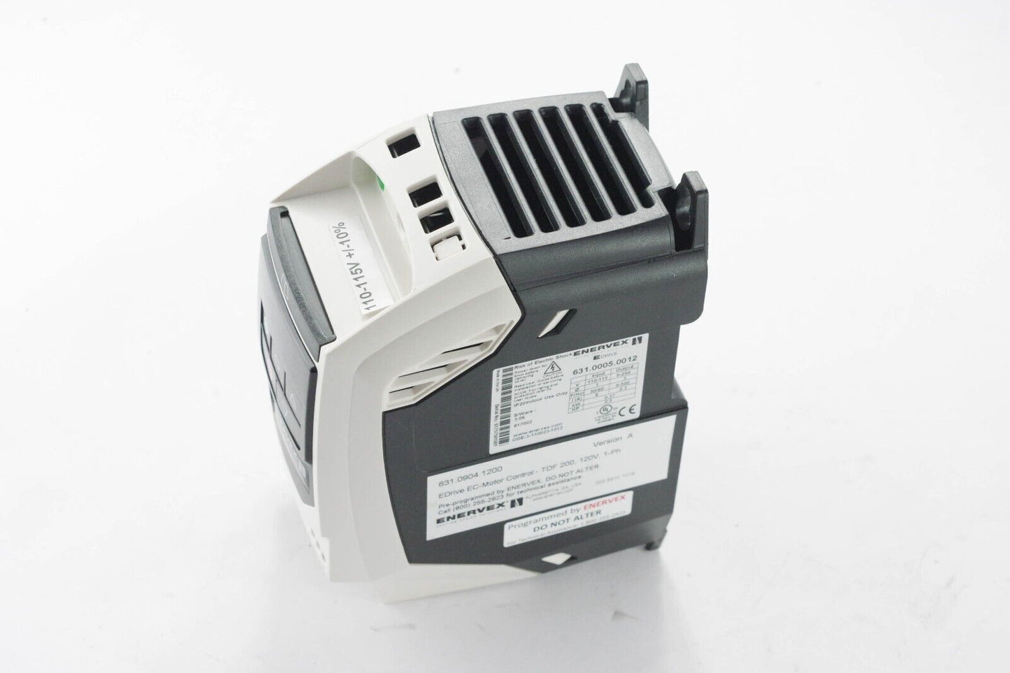 Enervex E Drive 631.0005.0012 / 631.0904.1200 110-115V .37kW .5HP TDF 200